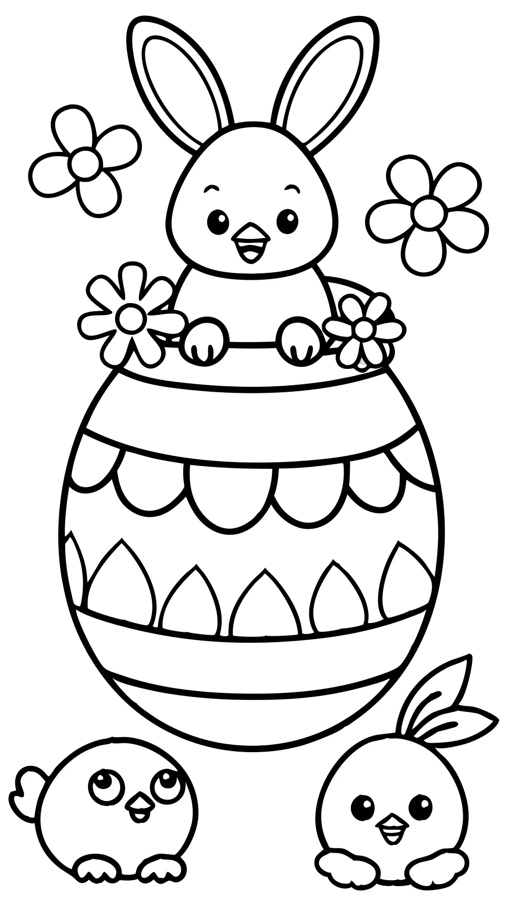 easter printable color pages